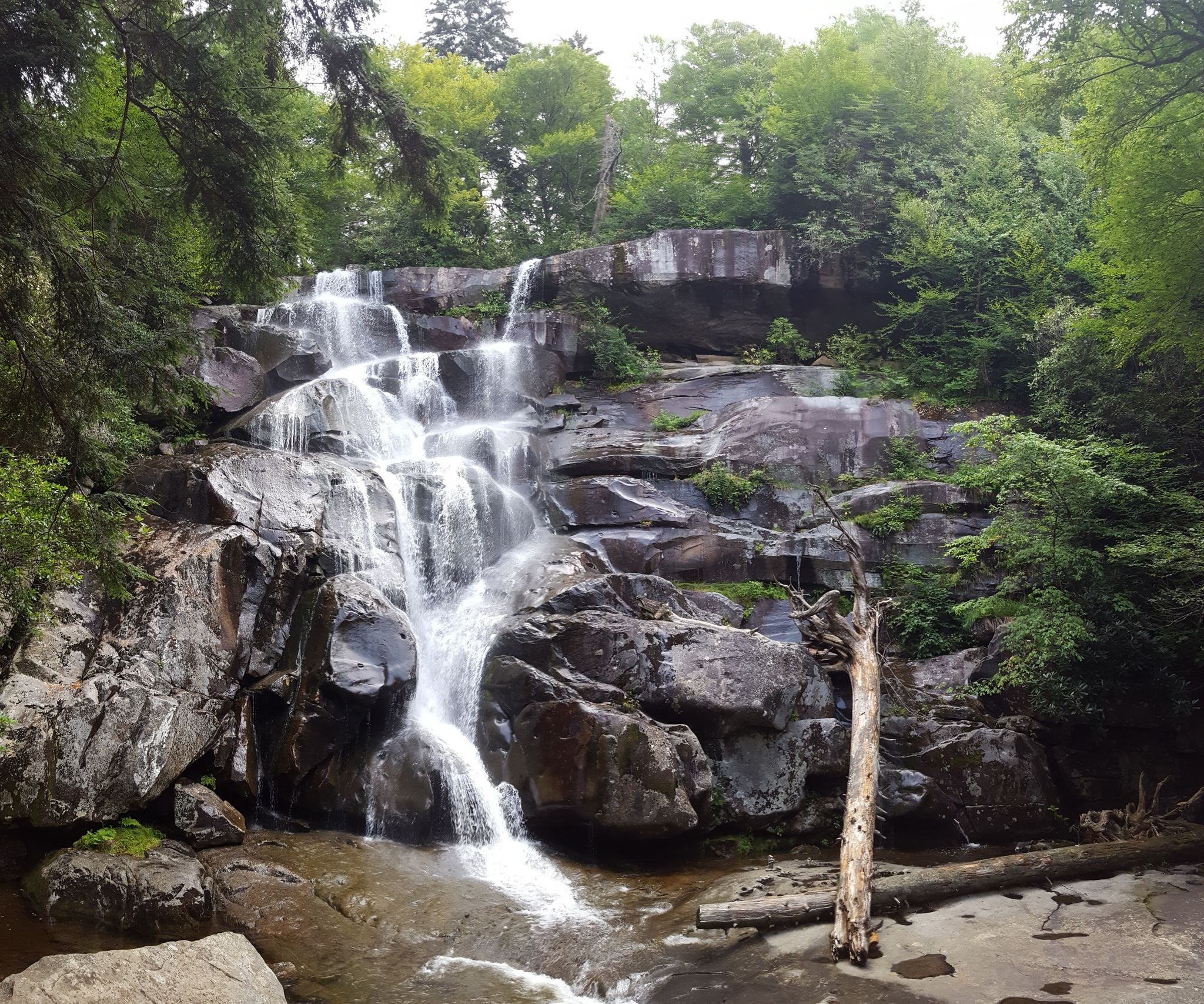 Ramsey Cascades Trailhead, Tennessee National Park, Tennessee, USA ...