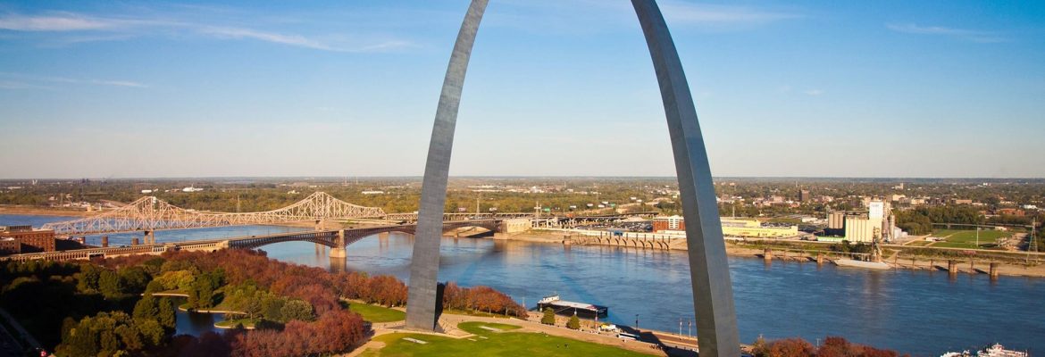 River Walk, Gateway Arch National Park, Missouri, USA