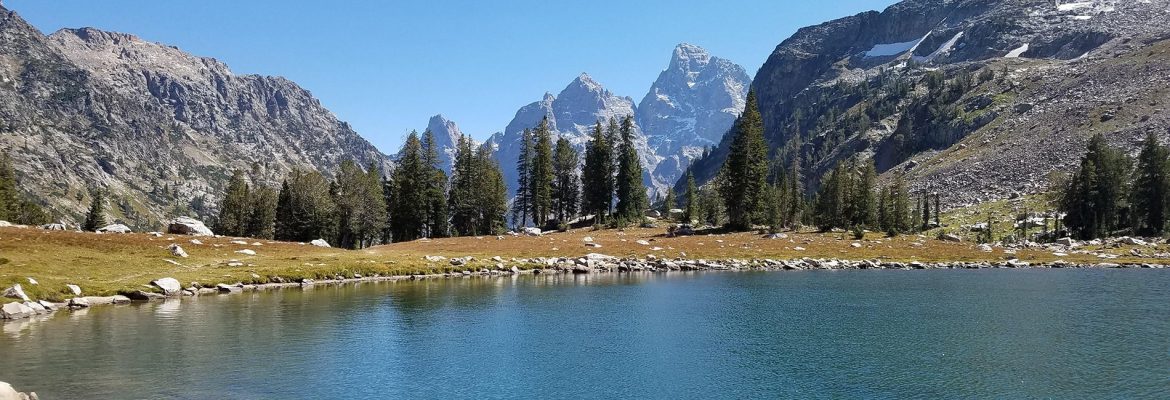Solitude Lake Trail, Grand Teton National Park, Wyoming, USA