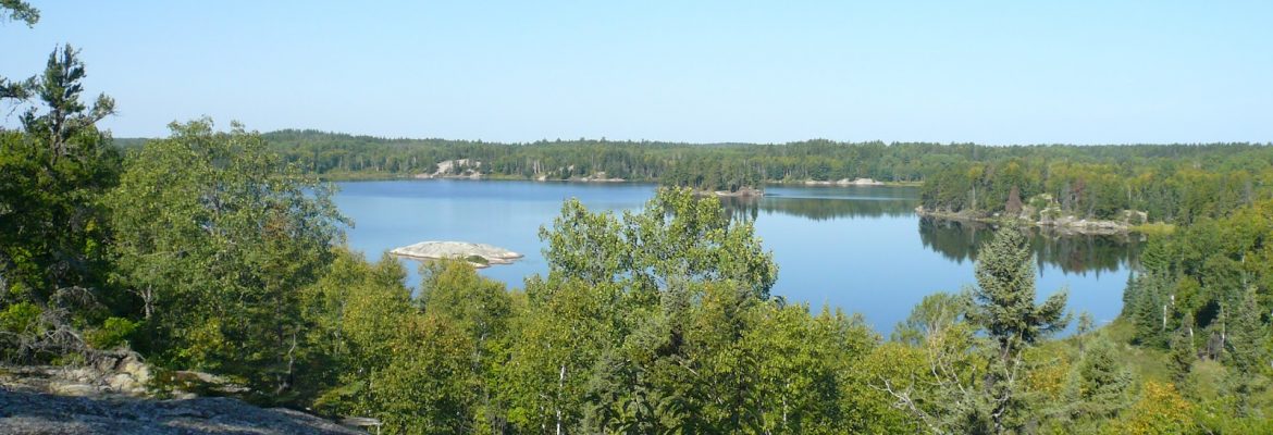 Cruiser Lake Trail, Voyageurs National Park, Minnesota, USA