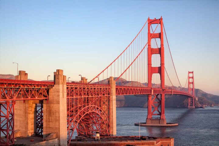 Golden Gate Bridge View Vista Point