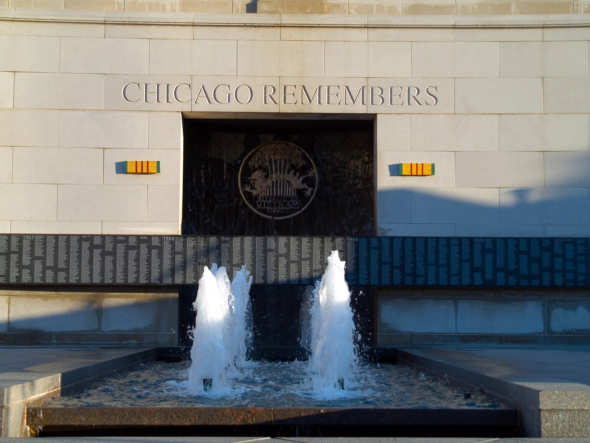 vietnam veterans fountain chicago