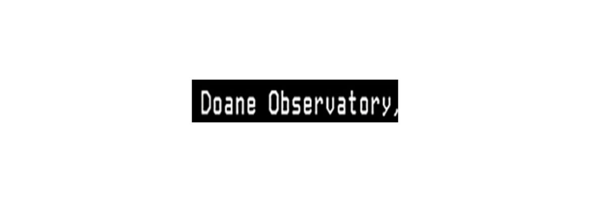 Doane Observatory