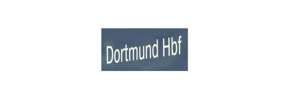 Dortmund Hbf Central Train Station