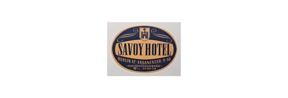 Hotel Savoy Berlin