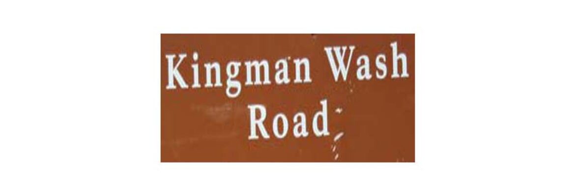 Kingman Wash North Mine Road Lookout