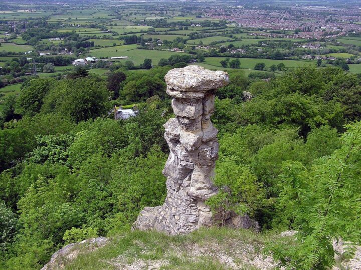 Leckhampton Hill Limekiln Remains
