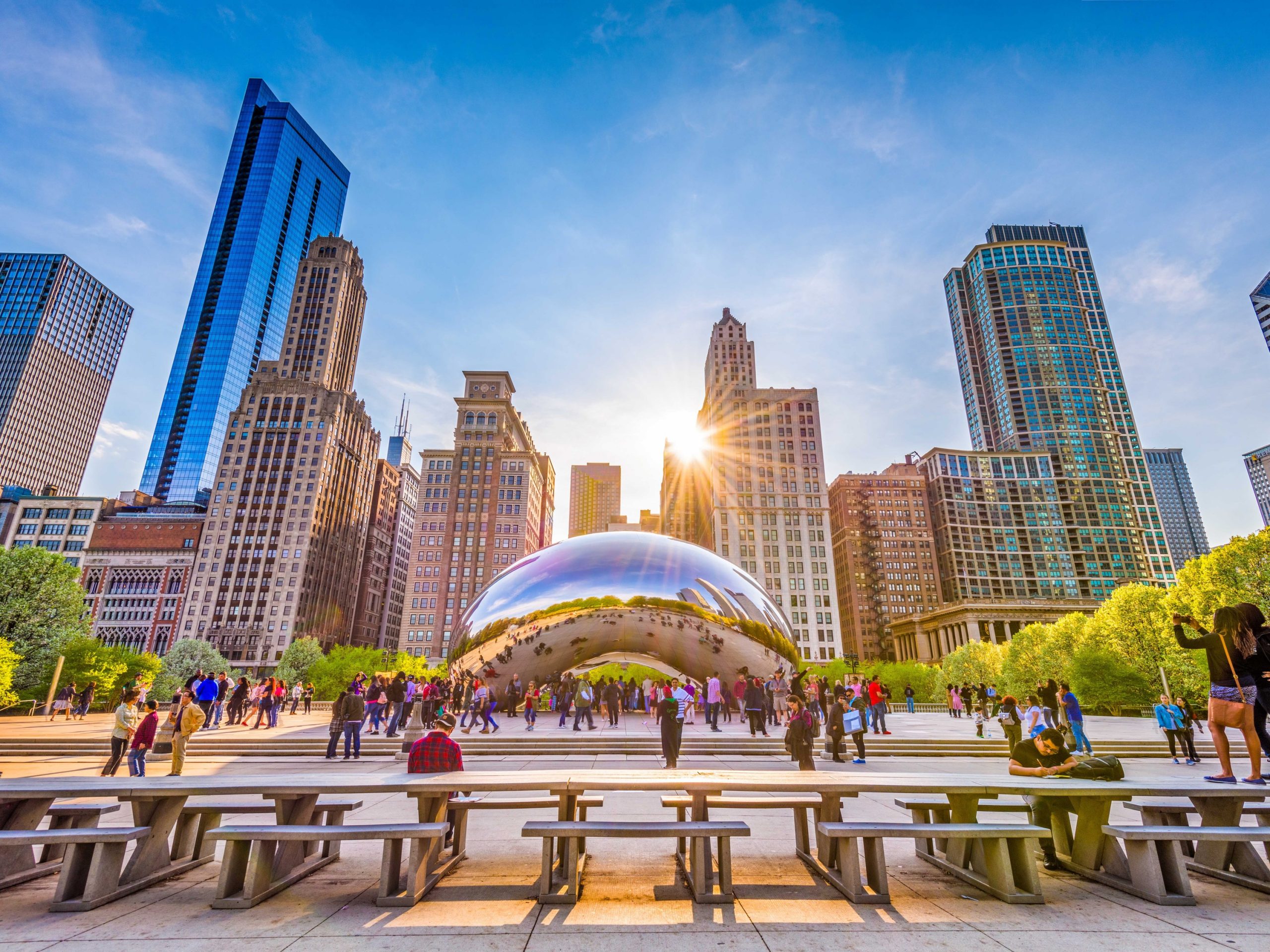 Millennium Park, Chicago, Illinois, USA