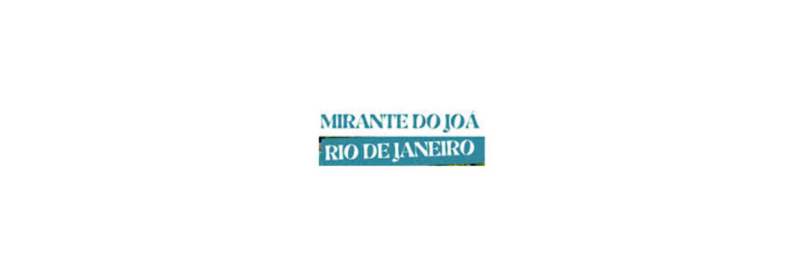 Mirante do Joá – View point