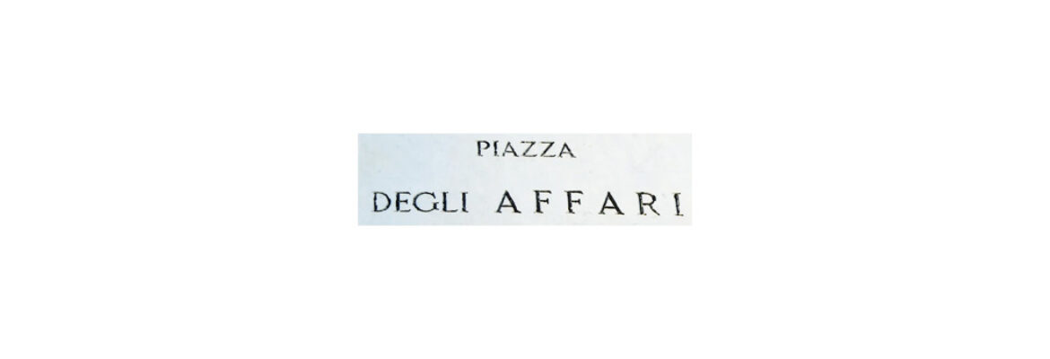 Piazza degli Affari
