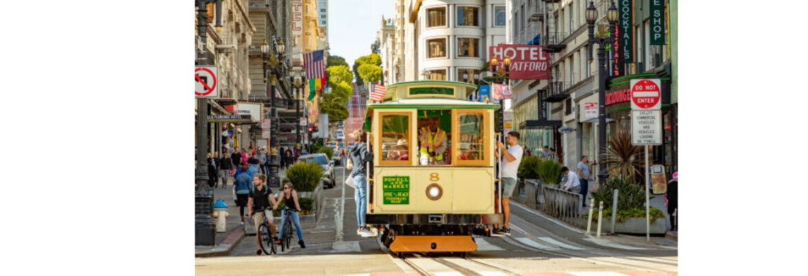 Powell Blvd & Market St Cable Car Ride