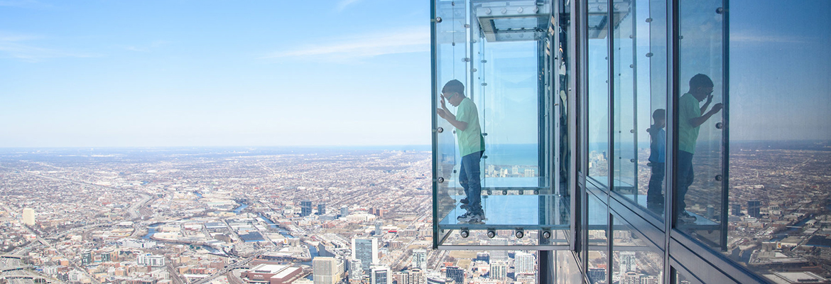 Skydeck Chicago – Willis Tower, Chicago,  Illinois, USA