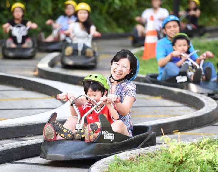 Skyline Luge Singapore