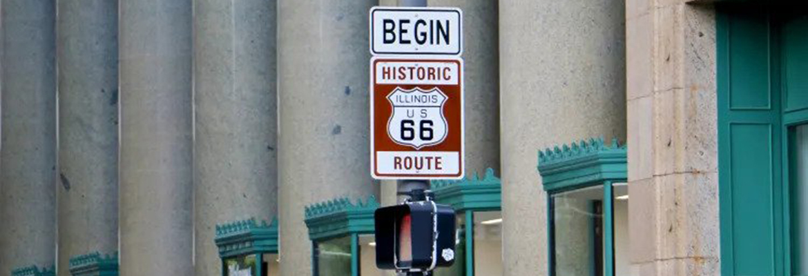 Start of Route 66, Grant Park