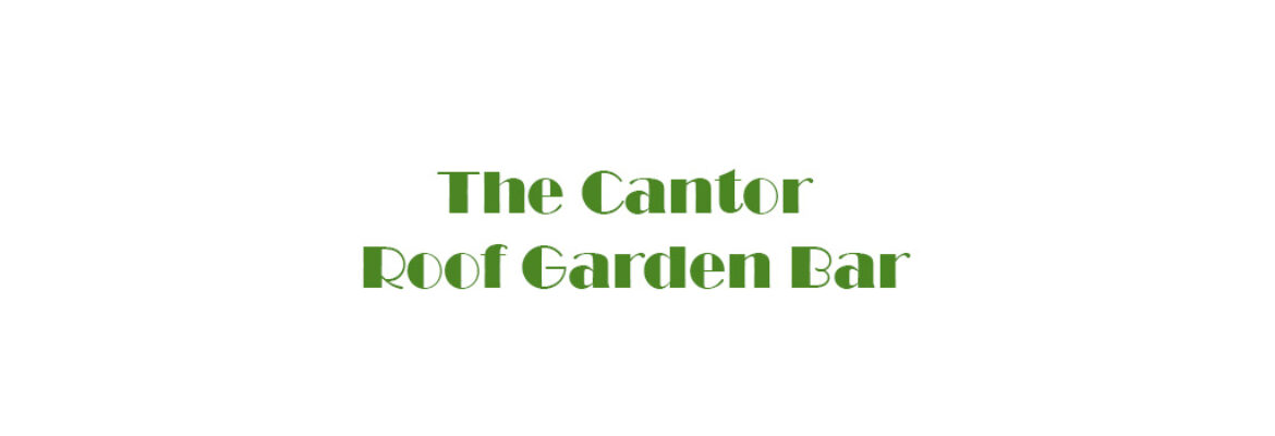 The Cantor Roof Garden Bar