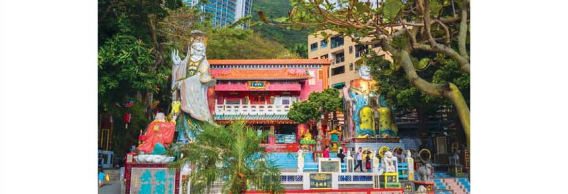 Tin Hau and Kwun Yum Statues